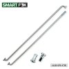 RAYOS DELANTERO XTZ 150 CROSSER 14-21 CROMADO REFORZADO