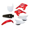 KIT ENCARENADO F21 CRF230F ROJO BLANCO NEGR0 CON NUMBER PLATE