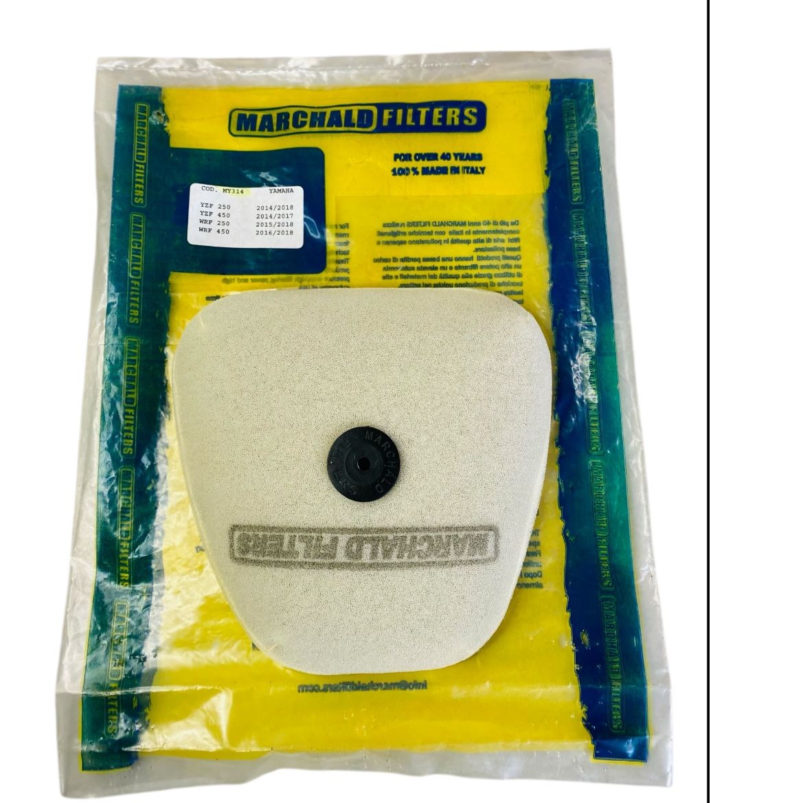 FILTRO AIRE YZ250F 14-18 YZ450F 14-17 WR250F/450F