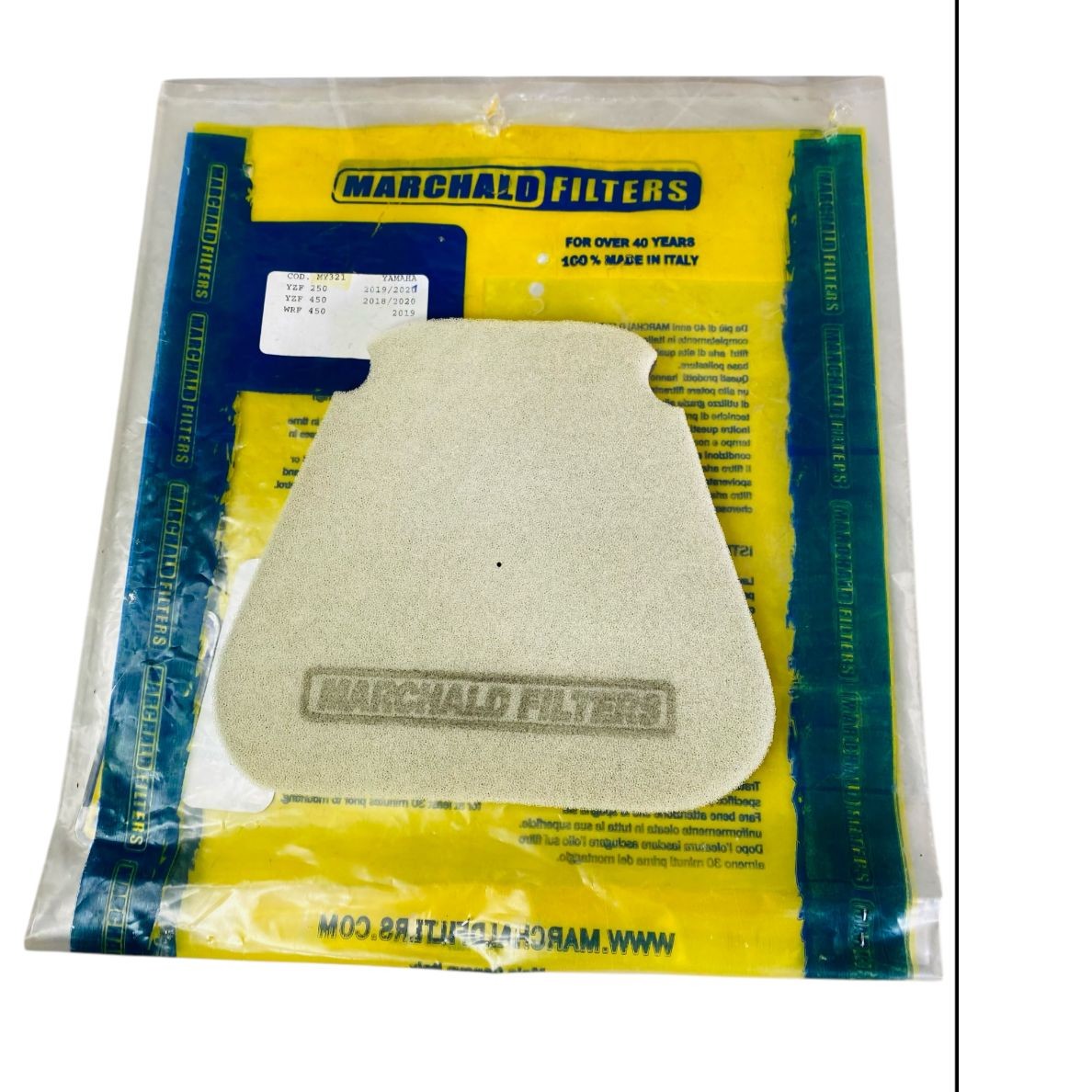 FILTRO AIRE YZ250F 19-21 YZ450F 18-21 WR450F 19-21