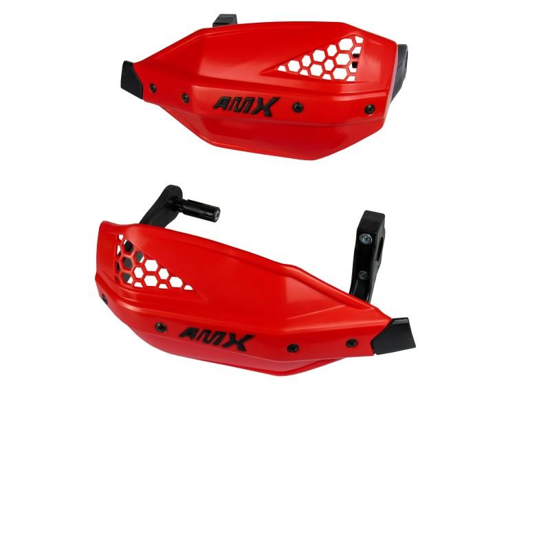PROTECTOR MANO DEFENDER UNIVERSAL CRF230F CRF250F NAVI ROJO