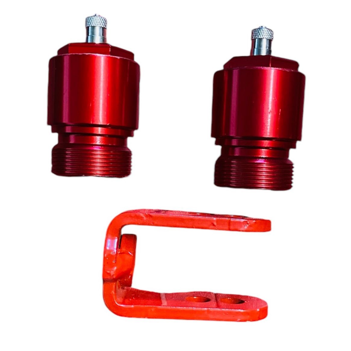 ALONGADOR SUSPENCION DELANTERO Y TRASERO CRF230F ROJO