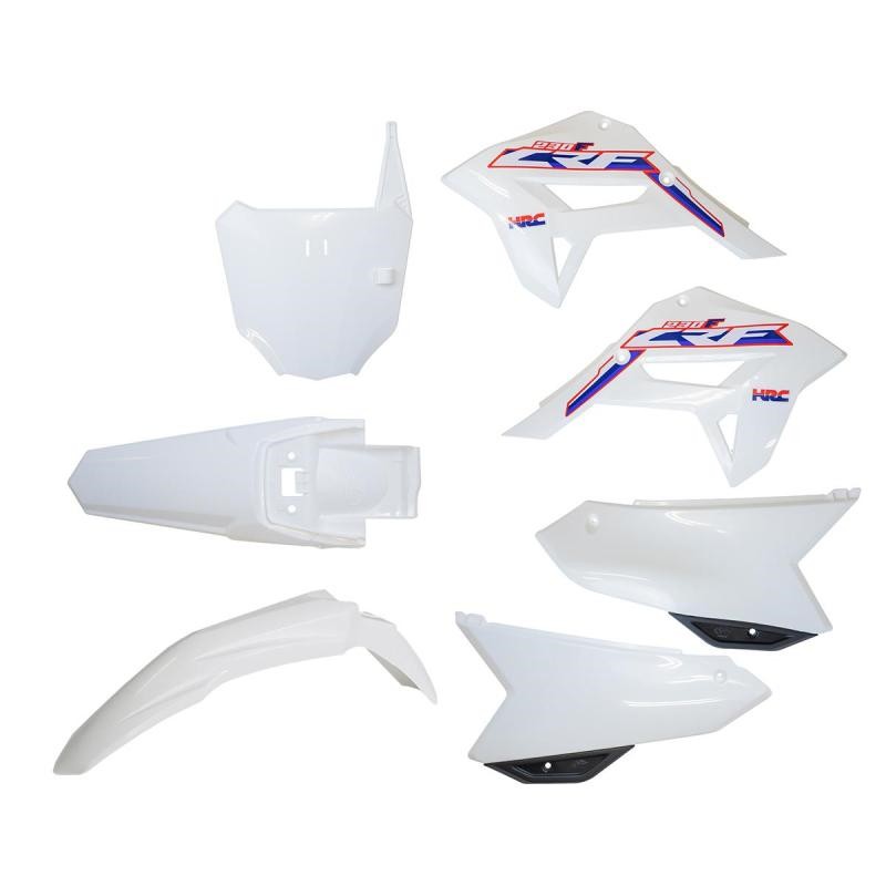 KIT ENCARENADO F21 CRF230F BLANCO CON NUMBER PLATE