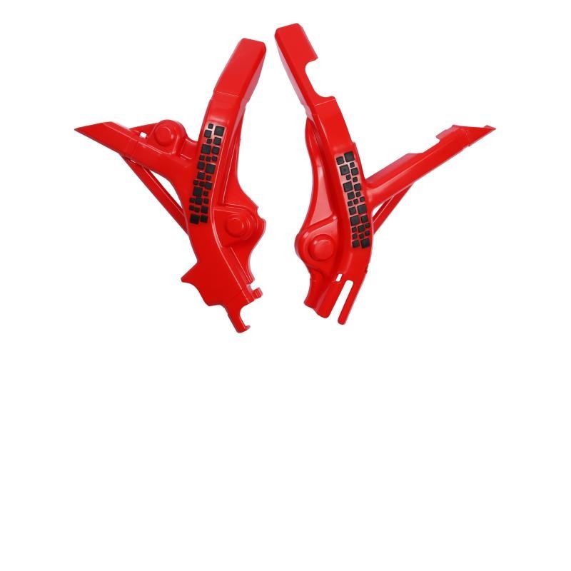 PROTECTOR CHASIS DEFENDER CRF230F ROJO NEGRO