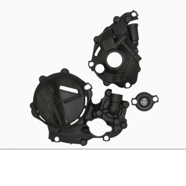 PROTECTOR COSTADO MOTOR CRF250R RX 18 NEGRO
