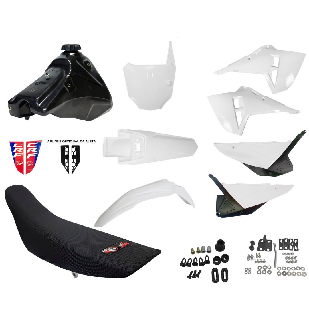 KIT COMBO F25 CRF230F BLANCO CON ERRAJES
