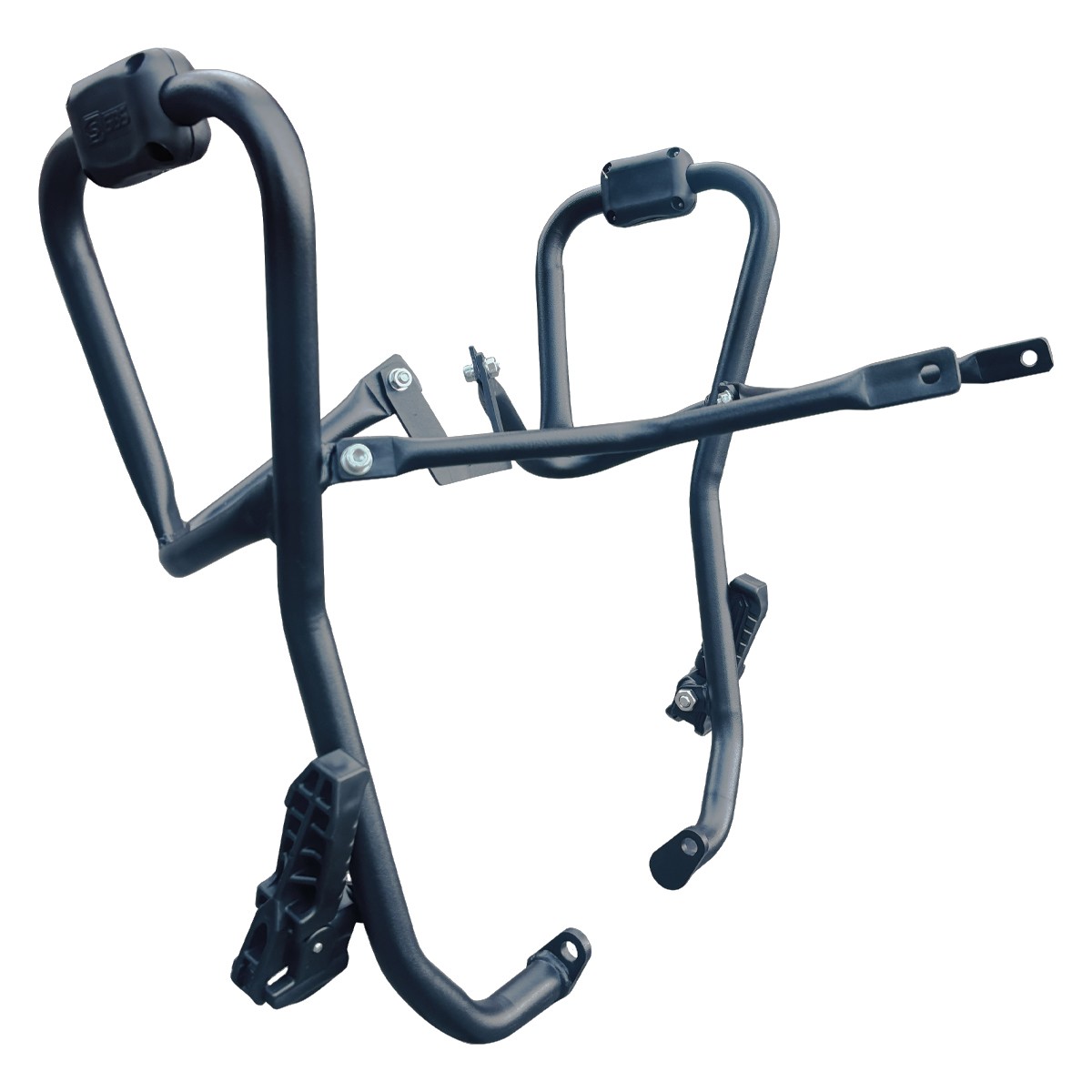 PROTECTOR MOTOR Y ENCARENADO XTZ250 LANDER 2025 ADELANTEROANTE  CON POSAPIE