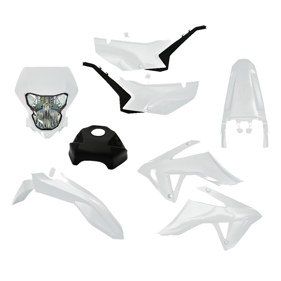KIT ENCARENADO TORNADO250  ADV C FAROL BLANCO SOLIDO