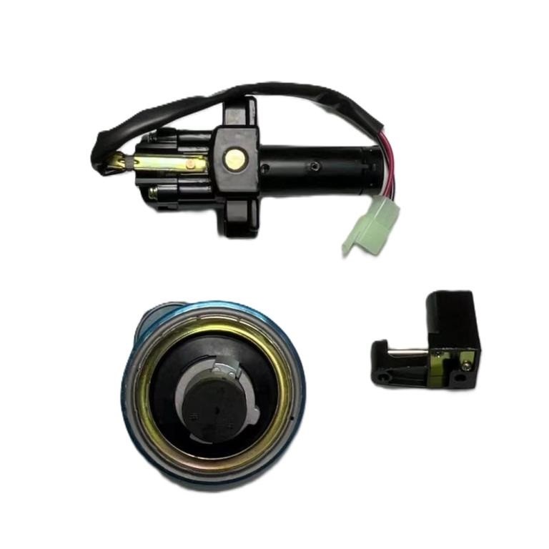 LLAVE CONTACTO KIT BROS150 XR150L XR190L TAPA TANQUE Y TRAVA ASIENTO