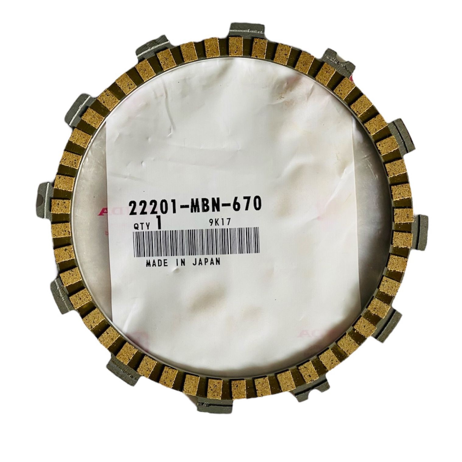 DISCO EMBRAGUE CRF450 R X 04 24 (CANT 1)