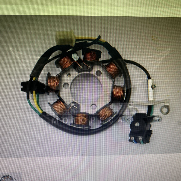 STATOR COMPLETO 8 BOBINAS BROS 125/150 03-05