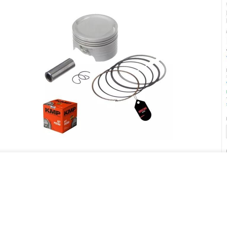 KIT PISTON 2,00 TITAN150 XR150L PY