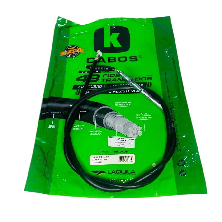 CABLE EMBRAGUE FACTOR 150 16-14/FAZER 150 14-24